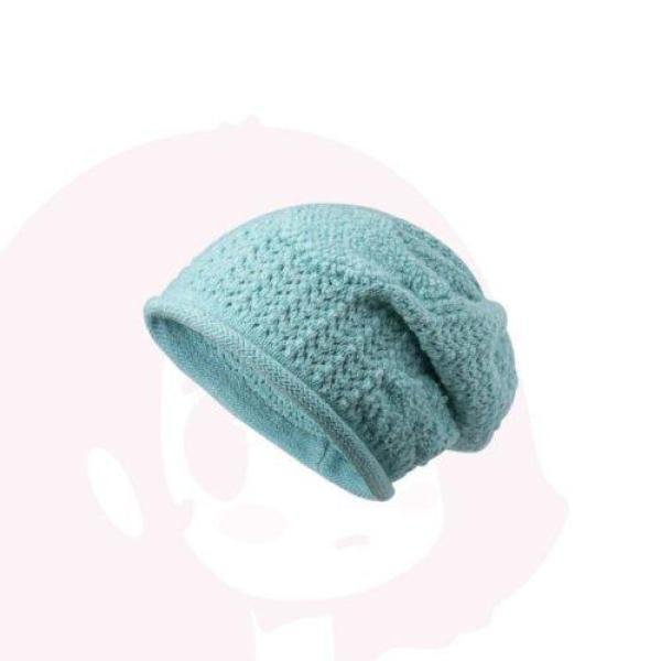 Chapeau en laine crochetée souple et ample pour femme