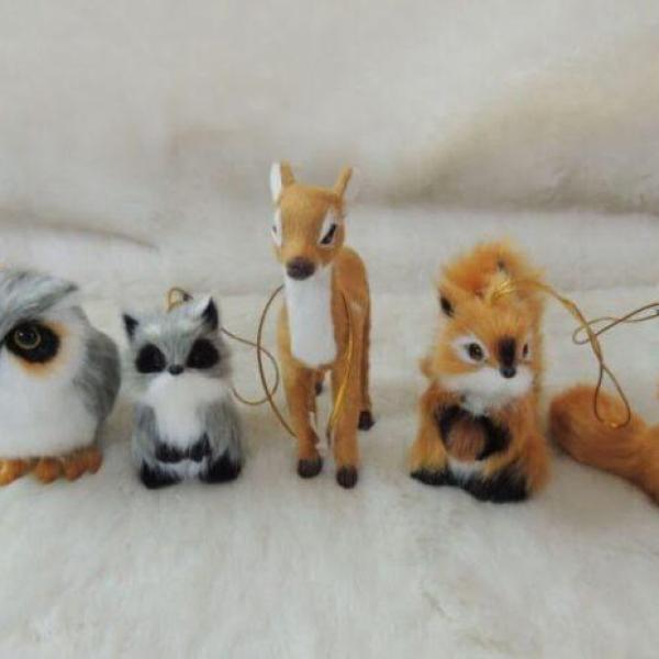 Handcrafted animal figures