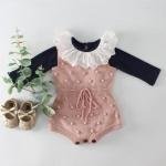 Handmade woolen baby knitted suit