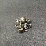 Brass Octopus Ornament, Handmade Pure Copper