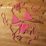 Maillot de bain fait main au crochet