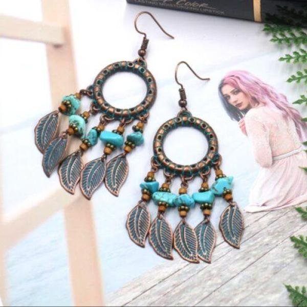 Handmade beaded earrings