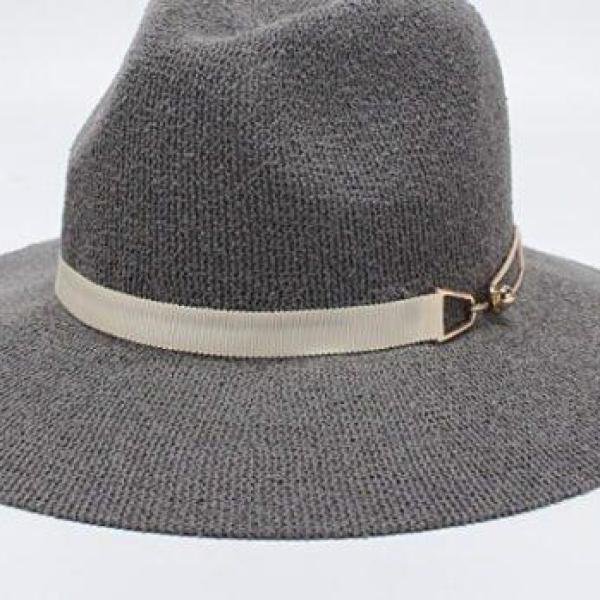 Nouveau chapeau de jazz au crochet pour femme