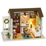 Handmade assembled model house