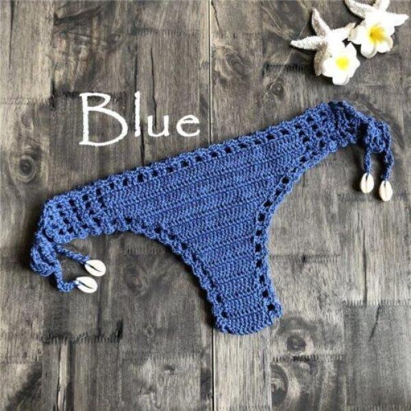 Vintage beach hand crochet panties