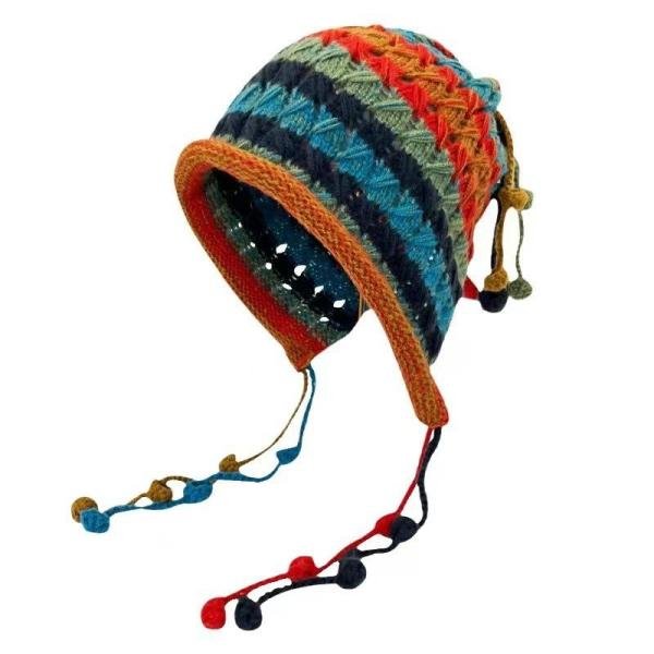 Bonnet en laine au crochet pour enfant