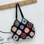 Handmade Crochet Woven Bag