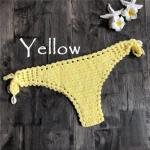 Vintage beach hand crochet panties