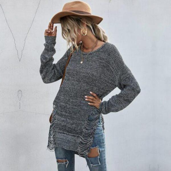 Hollow Crochet sweater