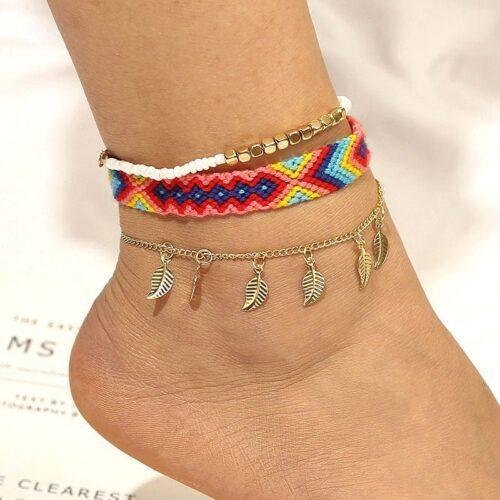 Handmade anklet