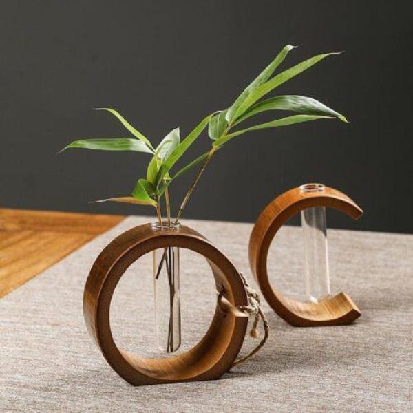 Creative Handmade Bamboo Flower Vase