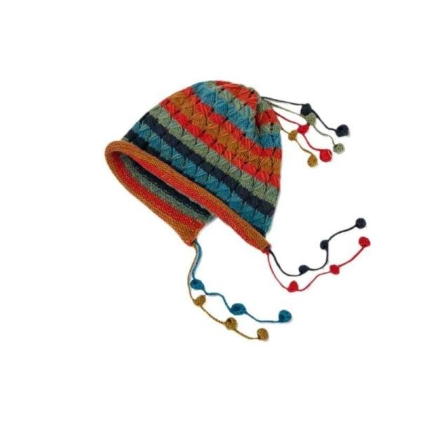 Bonnet en laine au crochet pour enfant