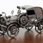 Handmade Wrought Iron Car Model