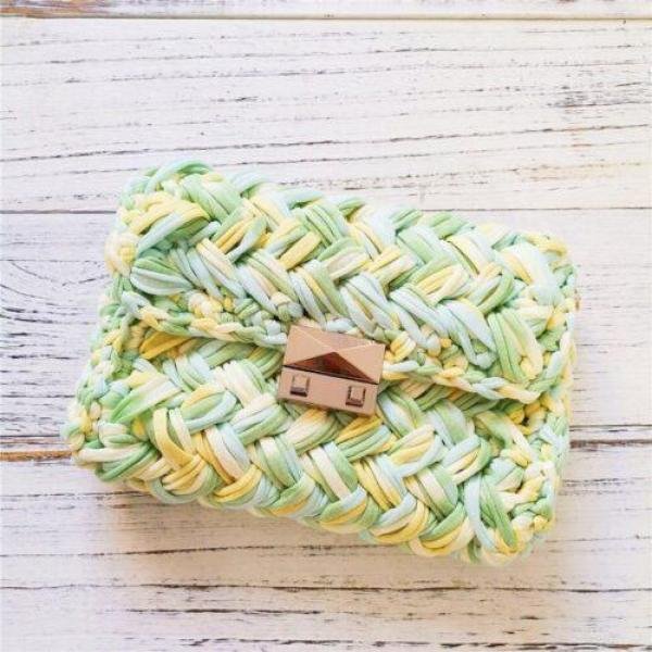 Sac à bandoulière fait main au crochet