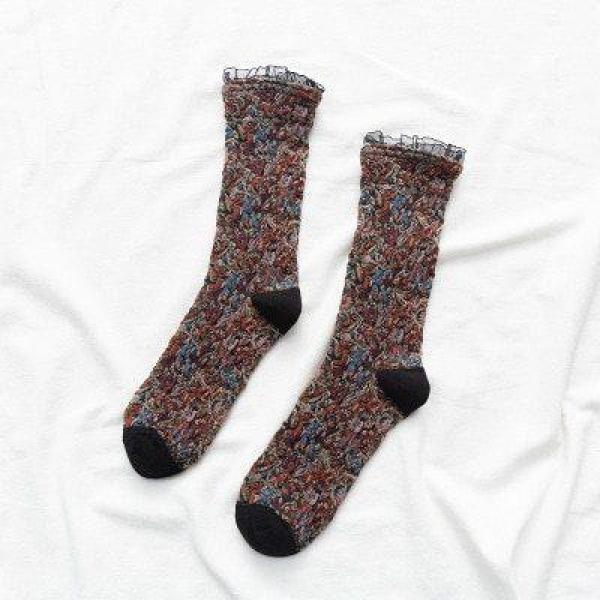 Handmade cotton socks