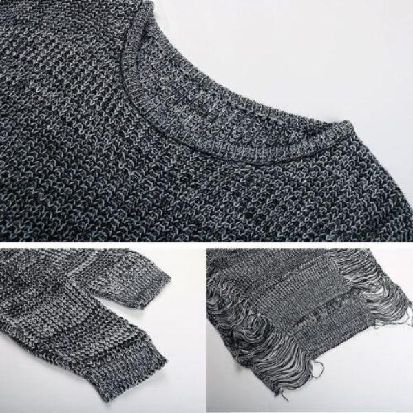 Pull en crochet creux