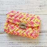 Sac à bandoulière fait main au crochet