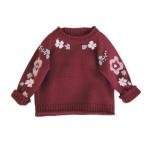 Pull fait main en pur coton