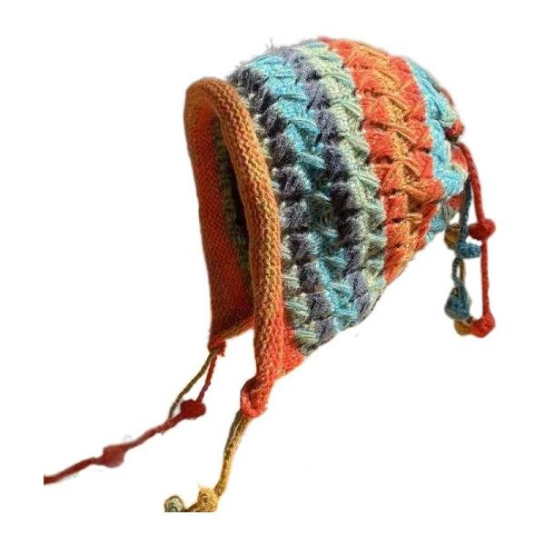 Bonnet en laine au crochet pour enfant