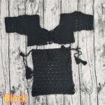 Maillot de bain fait main au crochet