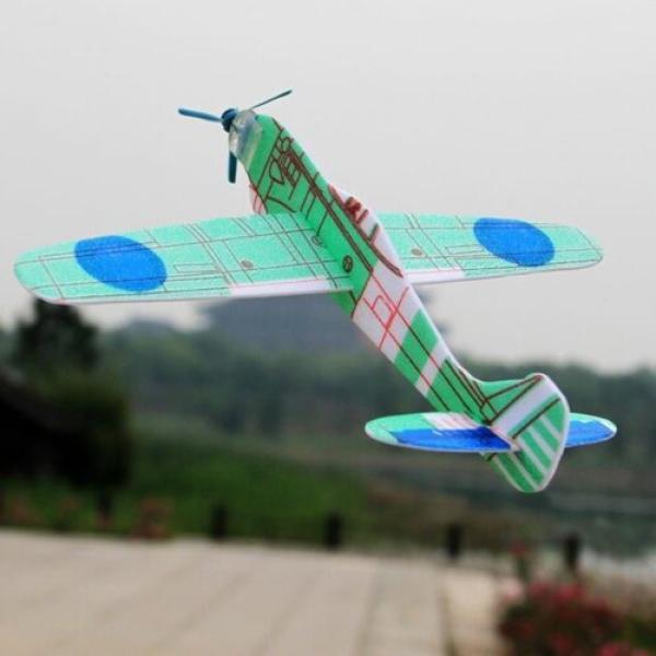 Handmade Colourful Airplane Model