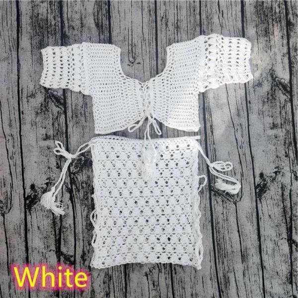 Maillot de bain fait main au crochet