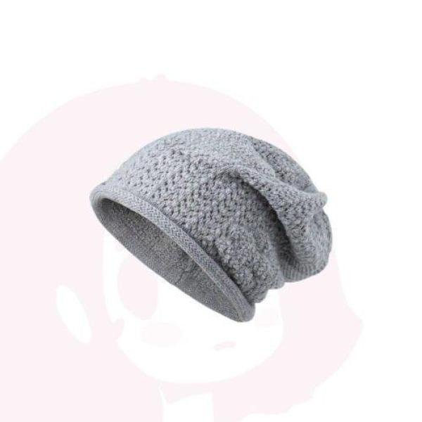 Chapeau en laine crochetée souple et ample pour femme