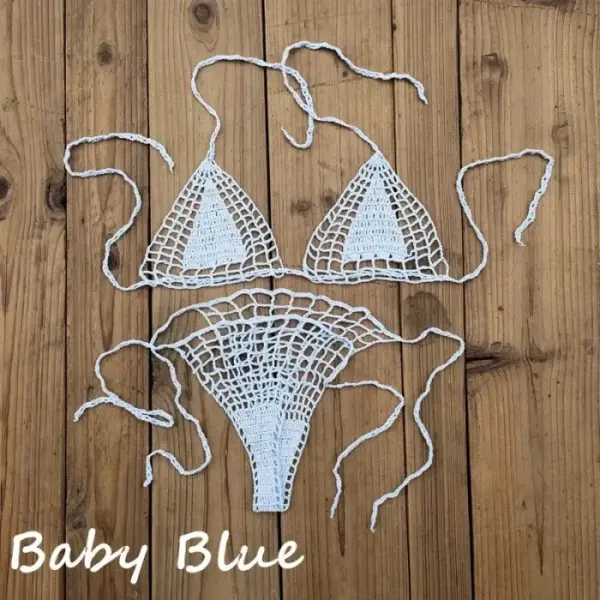 Maillot de bain sexy au crochet