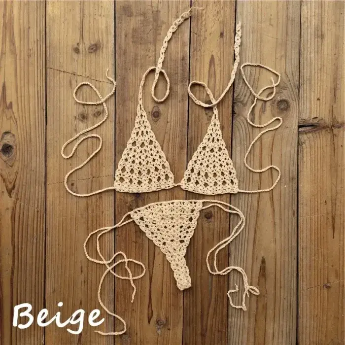 Bikini sexy fait main au crochet