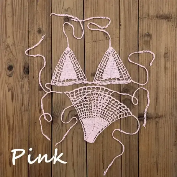 Maillot de bain sexy au crochet