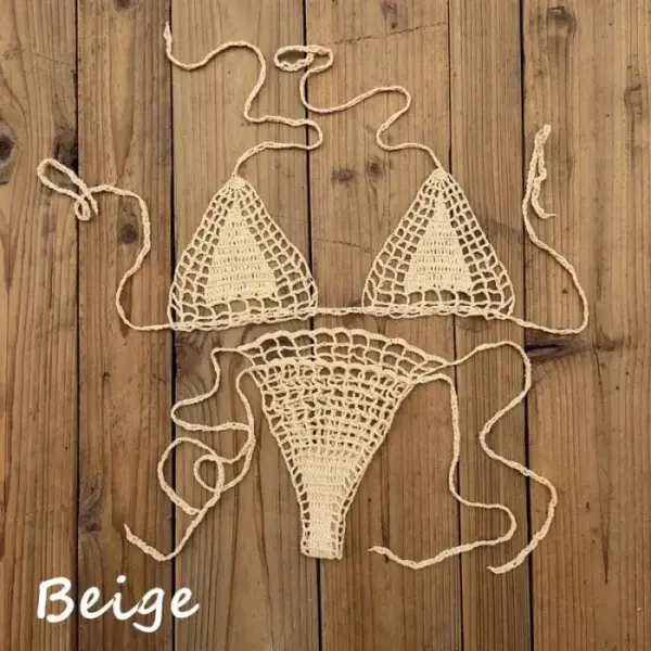 Maillot de bain sexy au crochet