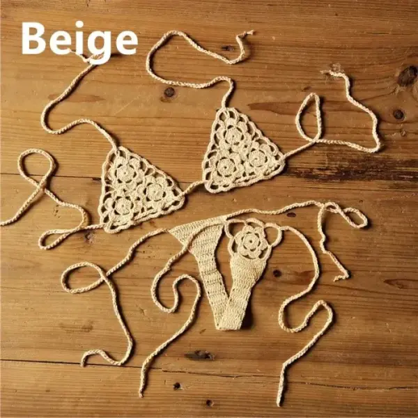 Bikini handmade by an artist