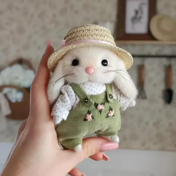 Cute Crochet Rabbit Doll