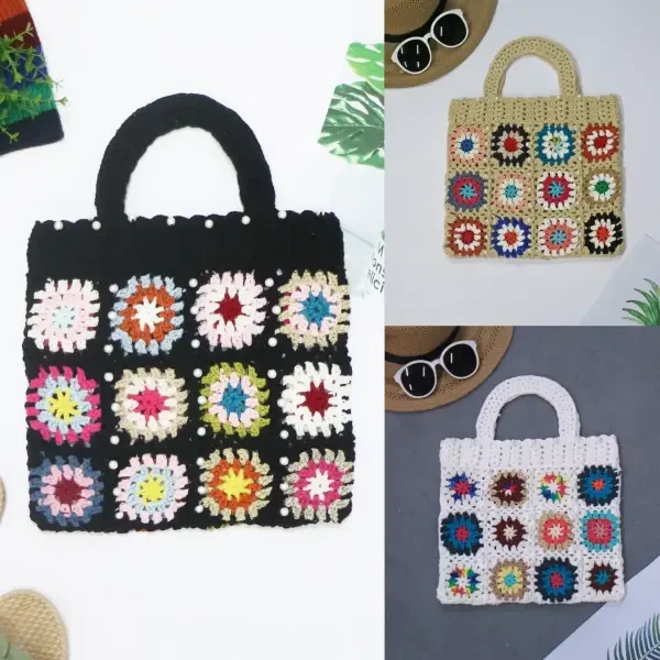 Handmade  Crochet  Large Tote Bag