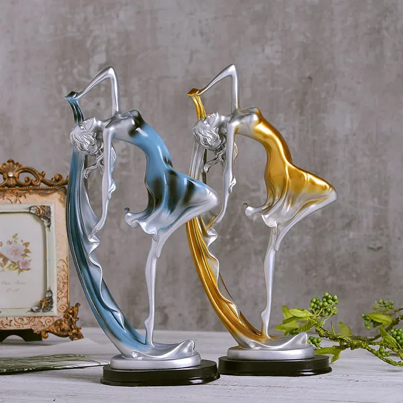 Modern Ballet Dancer Sculpture