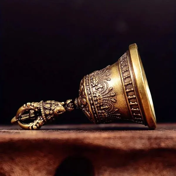 Handcrafted Brass Die-Cast Drop Bell