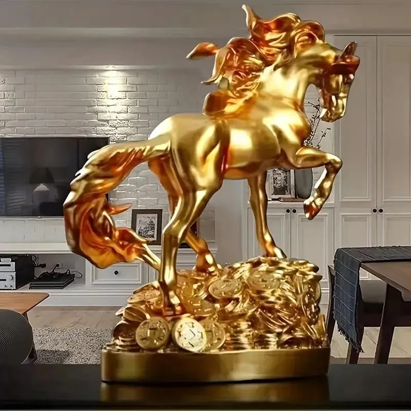 Wealth Prophecy Horse Statue
