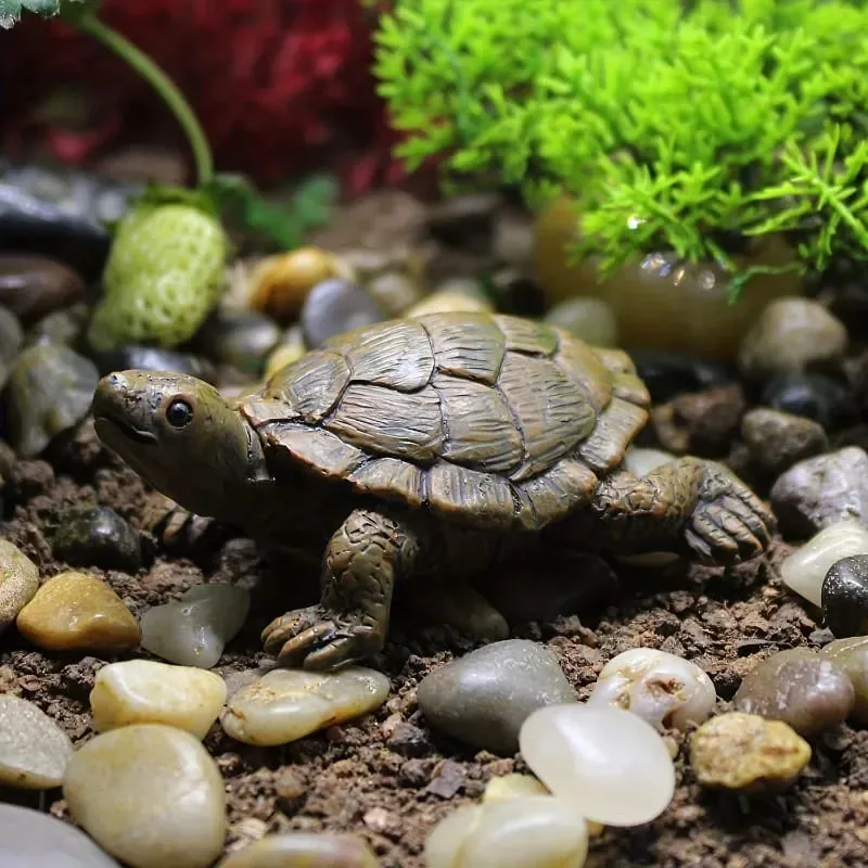 Charming Mini Sea Turtle Statue