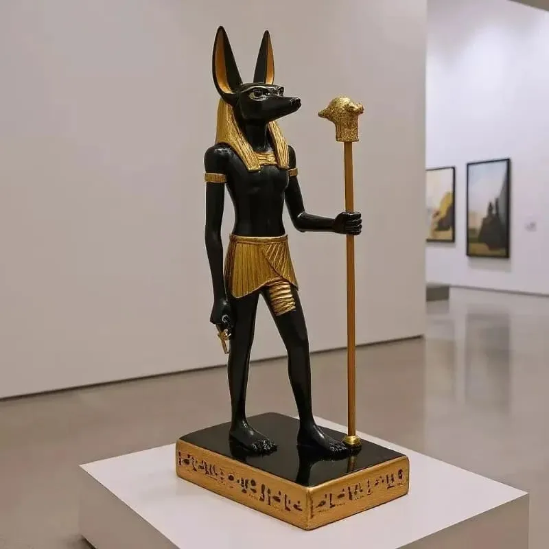 Egyptian Anubis Statue