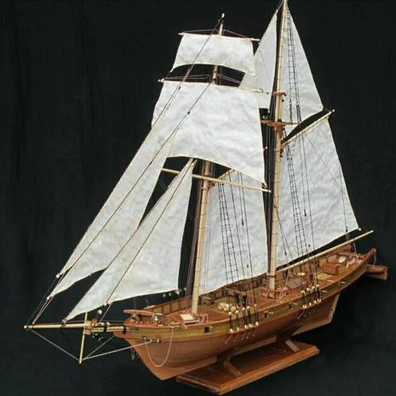 Wooden Sailboat DIY Model Kit