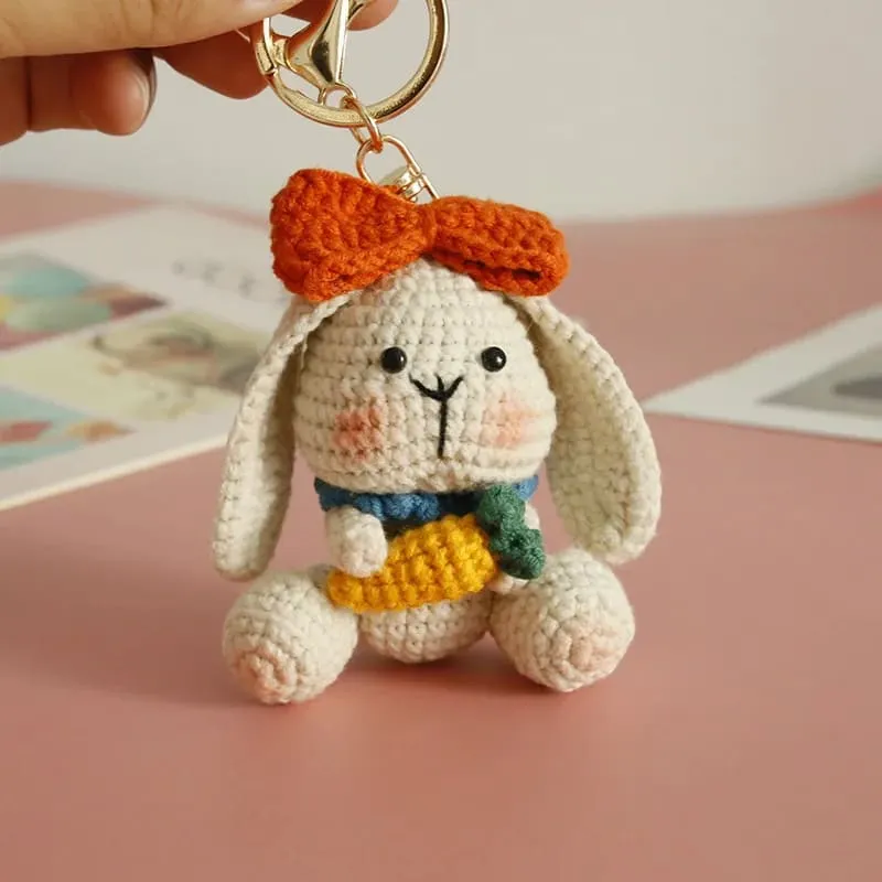 Handmade Long Ears Rabbit Crochet Kit