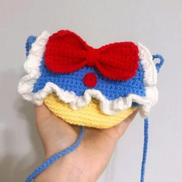 Creative Handmade Knitted Shoulder Bag