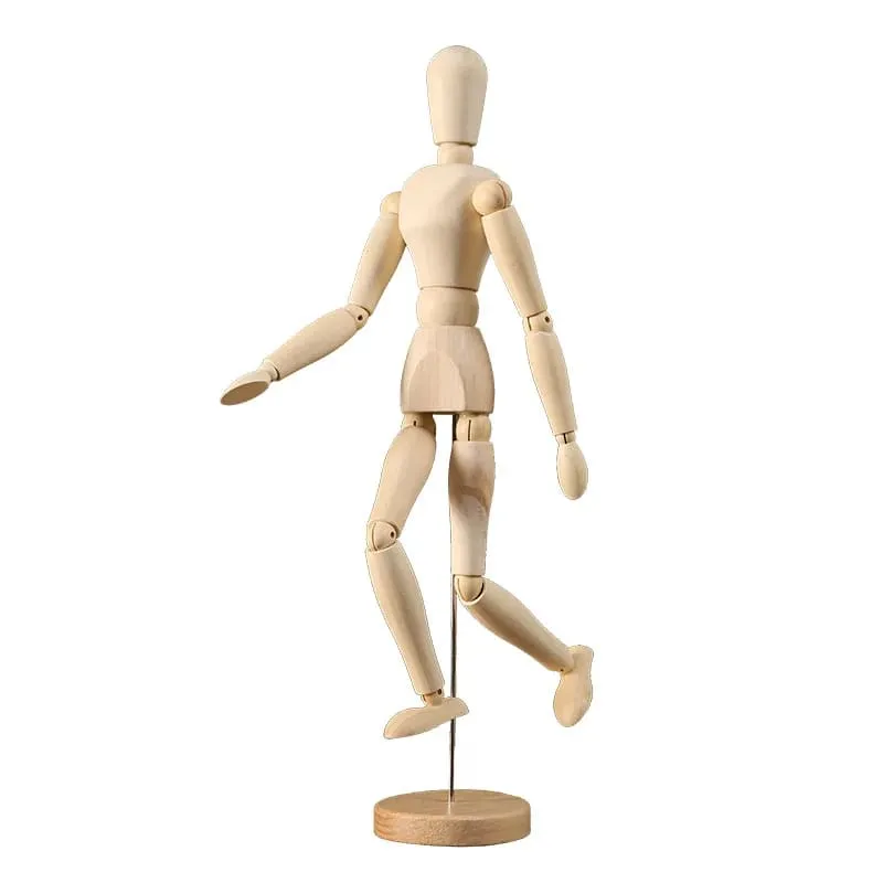 Articulated Wooden Mannequin