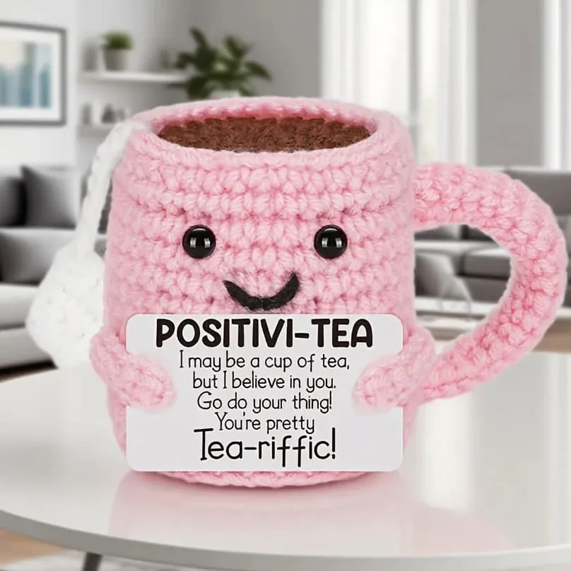 Pink Bliss DIY Crochet Mini Teacup Kit