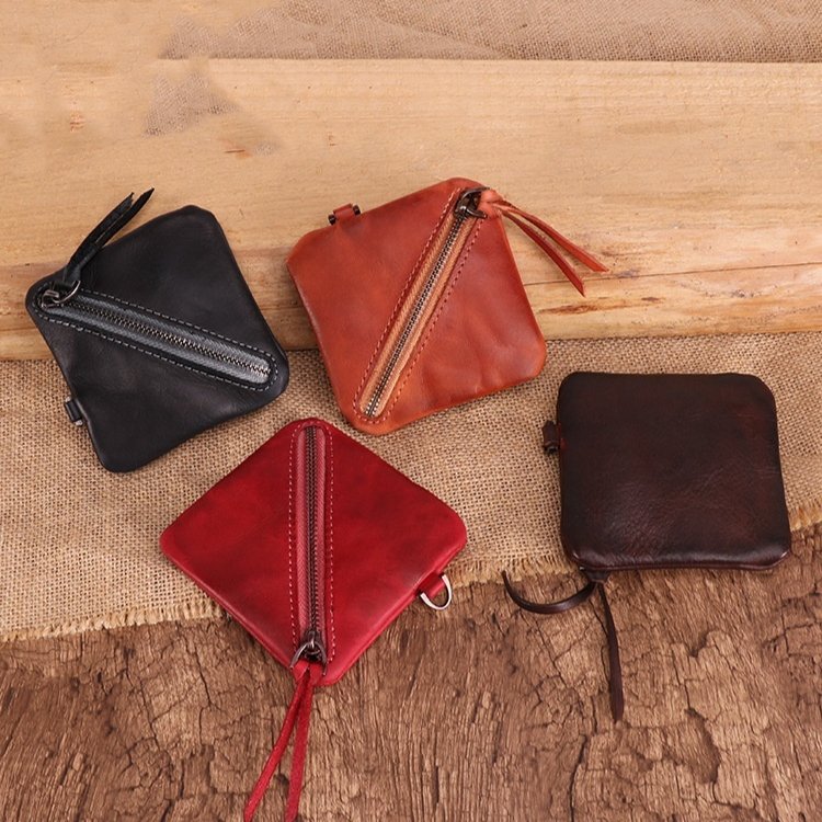 Vintage Handmade Leather Wallet