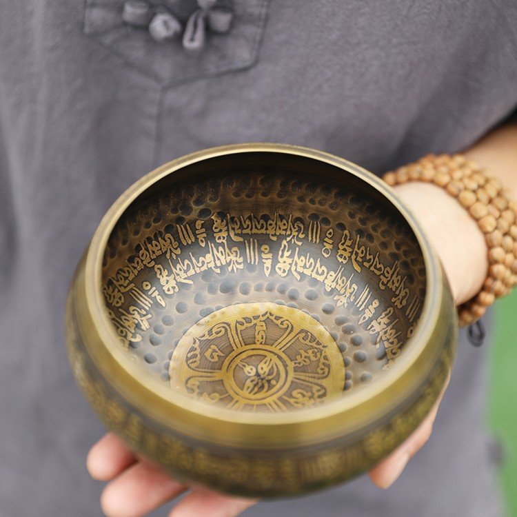 Handmade Nepalese Meditation Singing Bowl
