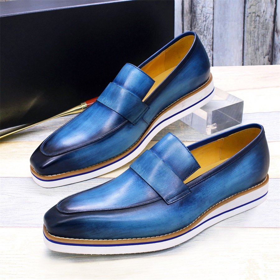 Men’s Handmade Leather Casual Shoes