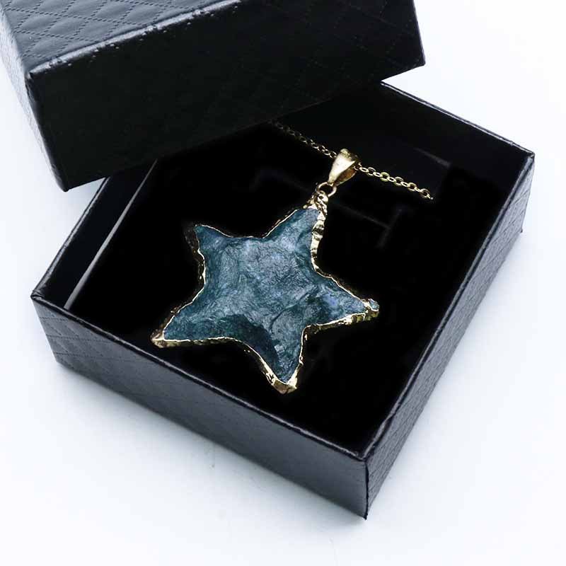 The Celestial Star Agate Pendant