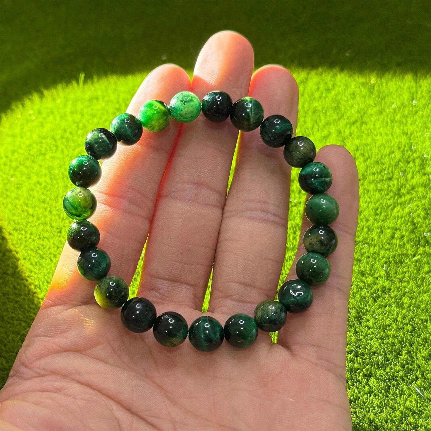 Handmade Opal Beaded Bracelet