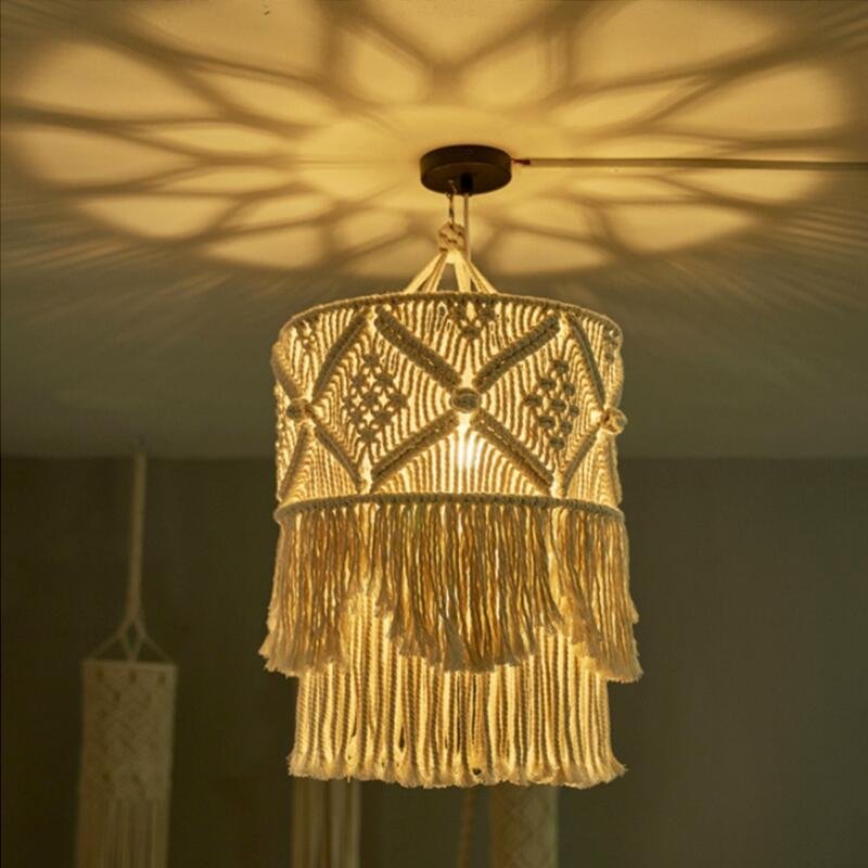 Handmade Nordic Woven Lampshade